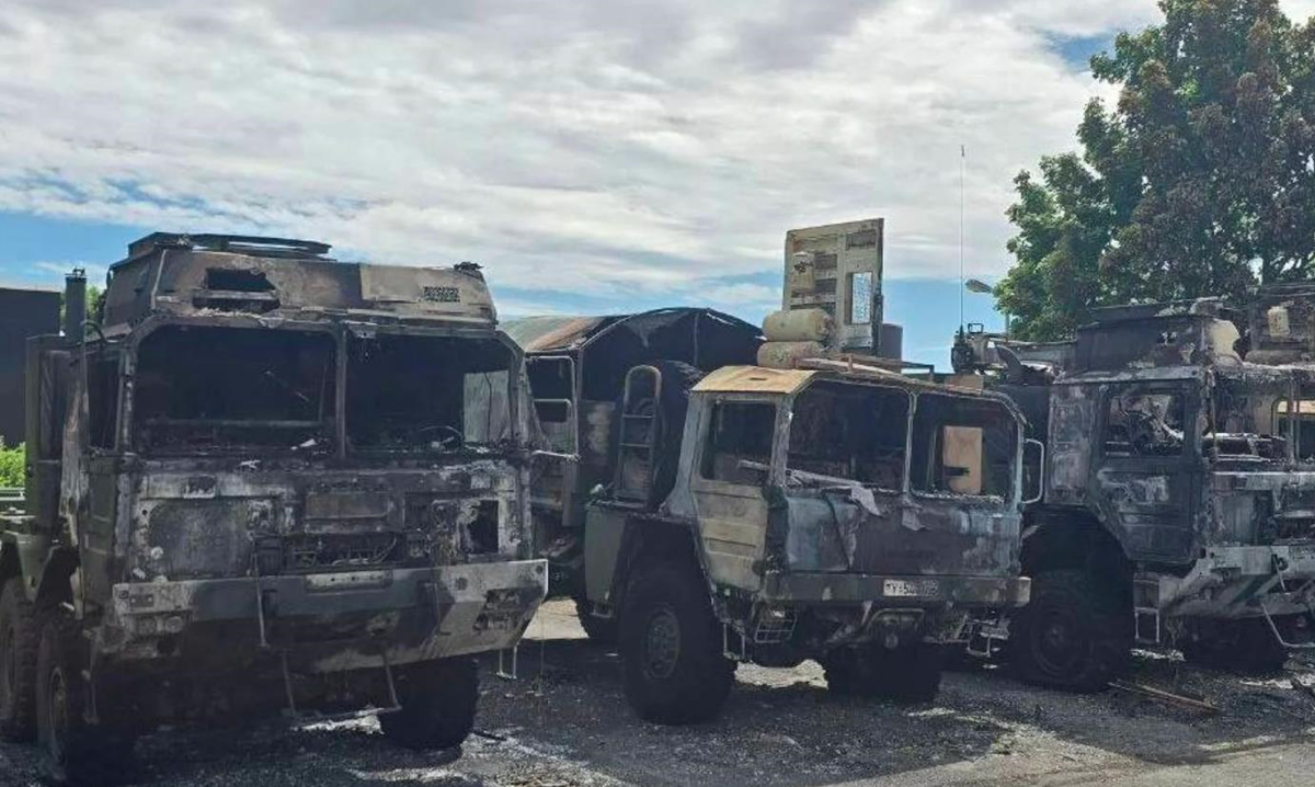 Сплутали з технікою ЗСУ: у Німеччині спалили вантажівки Бундесверу