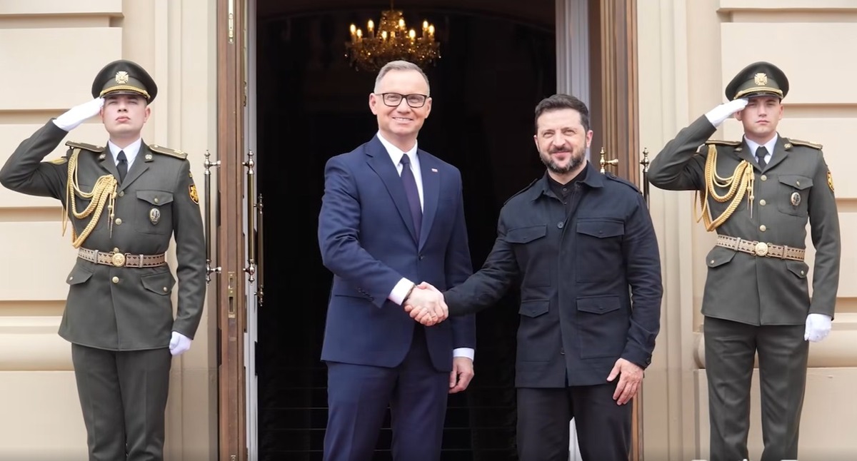 Зеленський розповів про зустріч із Дудою