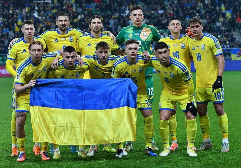 Збірна України дізналася сітку ігор у групі F